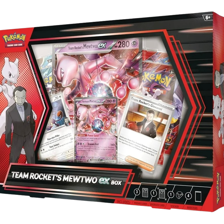 Team Rocket’s Mewtwo EX Box