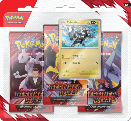 Destined Rivals 3 Pack Blister (Zebstrika)