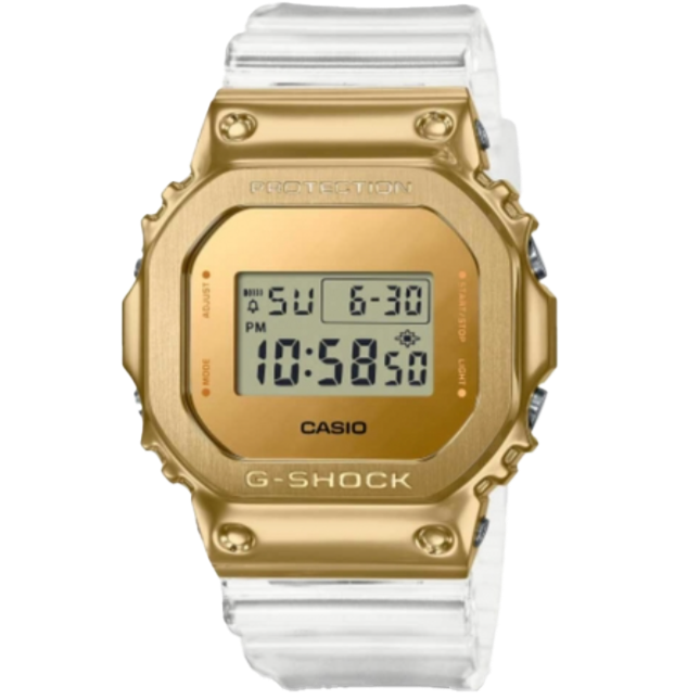 G-Shock Gold Face/Jelly Strap GM-5600SG