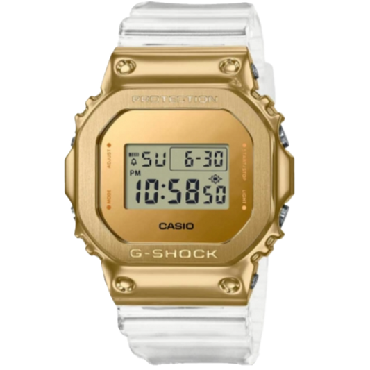 G-Shock Gold Face/Jelly Strap GM-5600SG